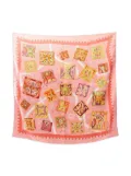 Hermès Pre-Owned 2000s Twilly silk scarf - Pink