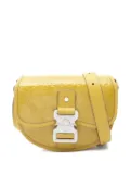 Christian Dior Pre-Owned 2010s Gallop Oblique patent-leather shoulder bag - Yellow