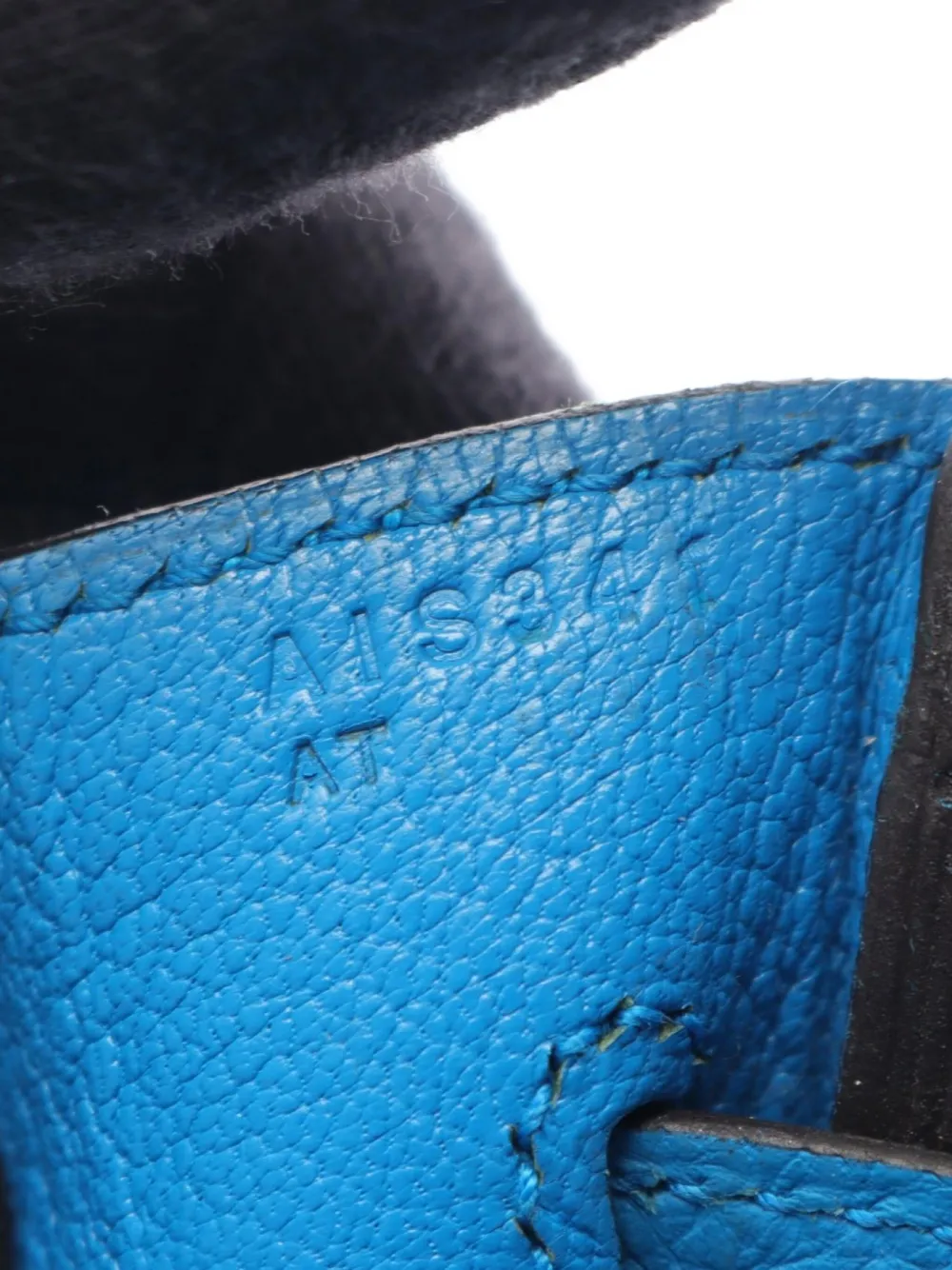 Pre-owned Hermes 2017 Birkin 30 Handbag In Blue