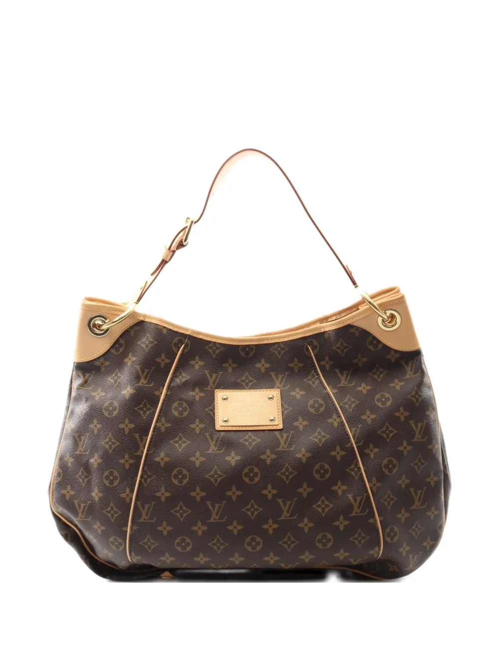 Pre-owned Louis Vuitton 2010 Galliera Gm Shoulder Bag In Brown