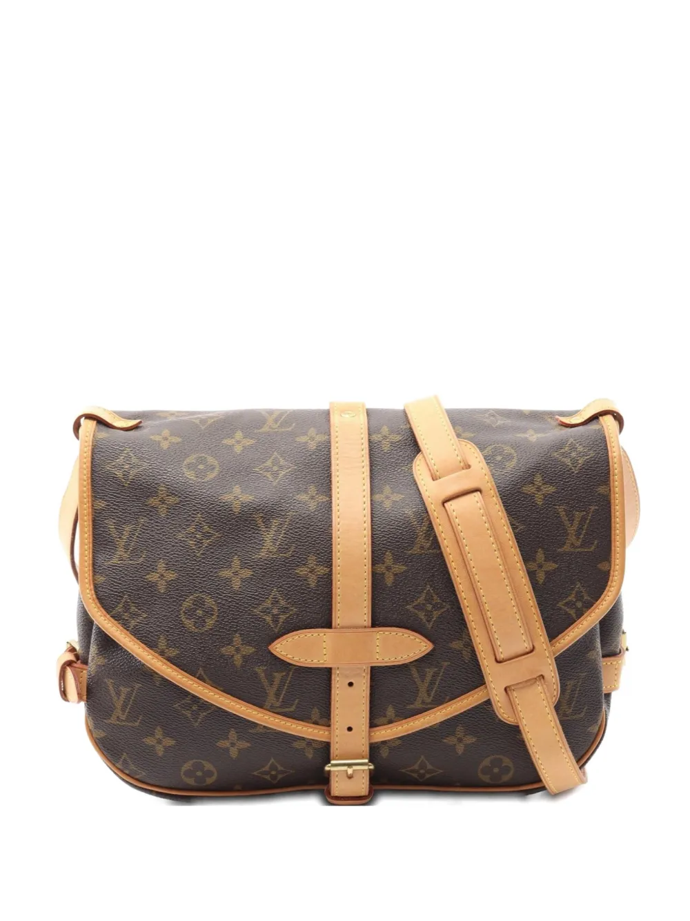 Louis Vuitton Pre-Owned 2005 Saumur 30 shoulder bag - Brown