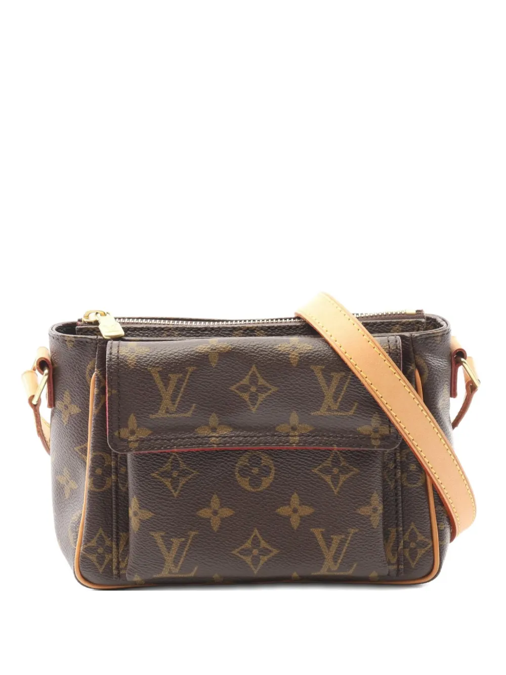 Louis Vuitton Pre-Owned 2004 Vivacite leather shoulder bag | Brown | Image 1