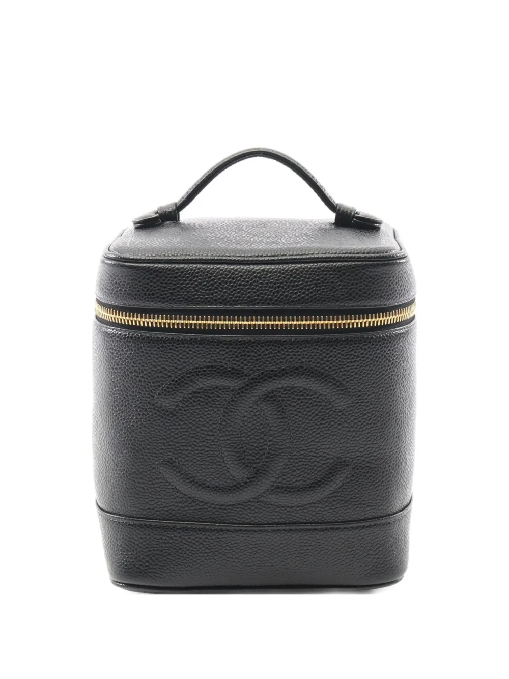 2002 Vanity caviar-leather bucket bag