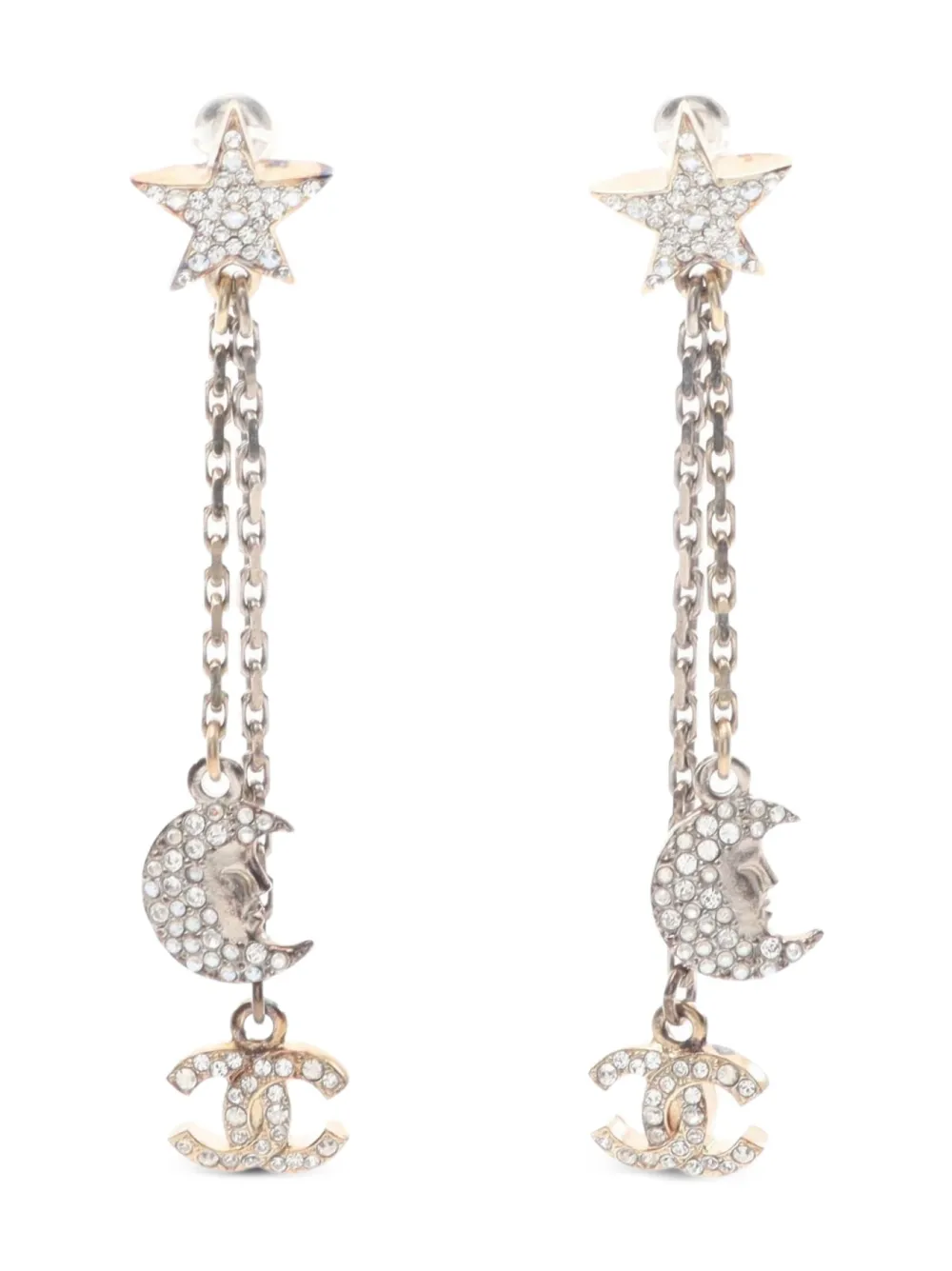 1986-1988 Coco Mark Star Moon earrings