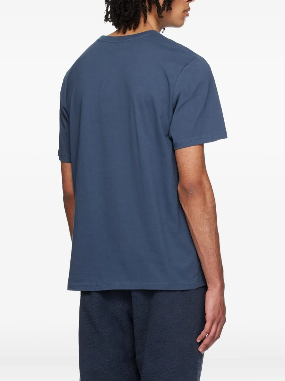 The North Face Half Dome Logo-print T-shirt In Blue