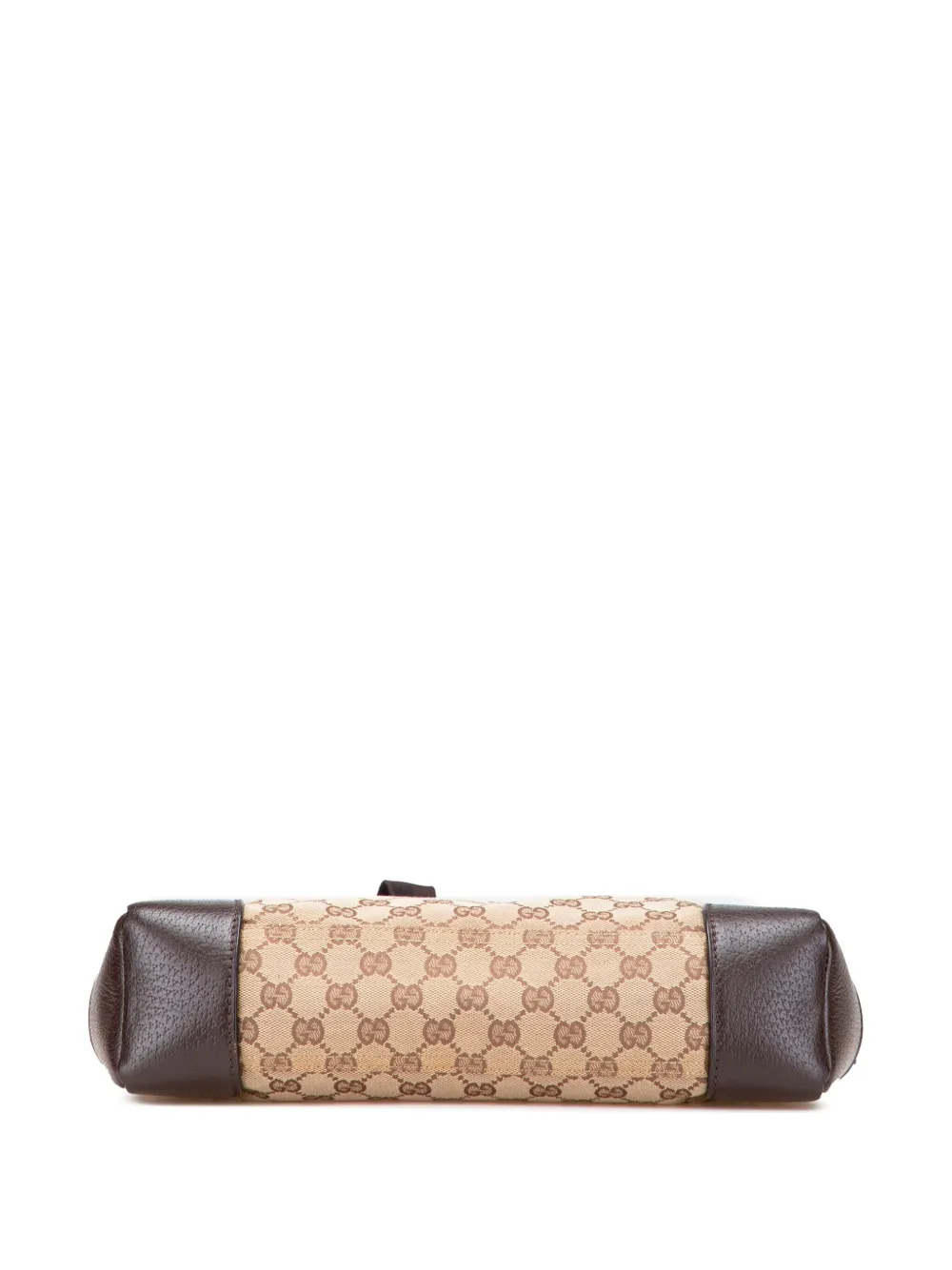 Pre-owned Gucci 2000-2015 Gg Canvas Crossbody Bag In Brown