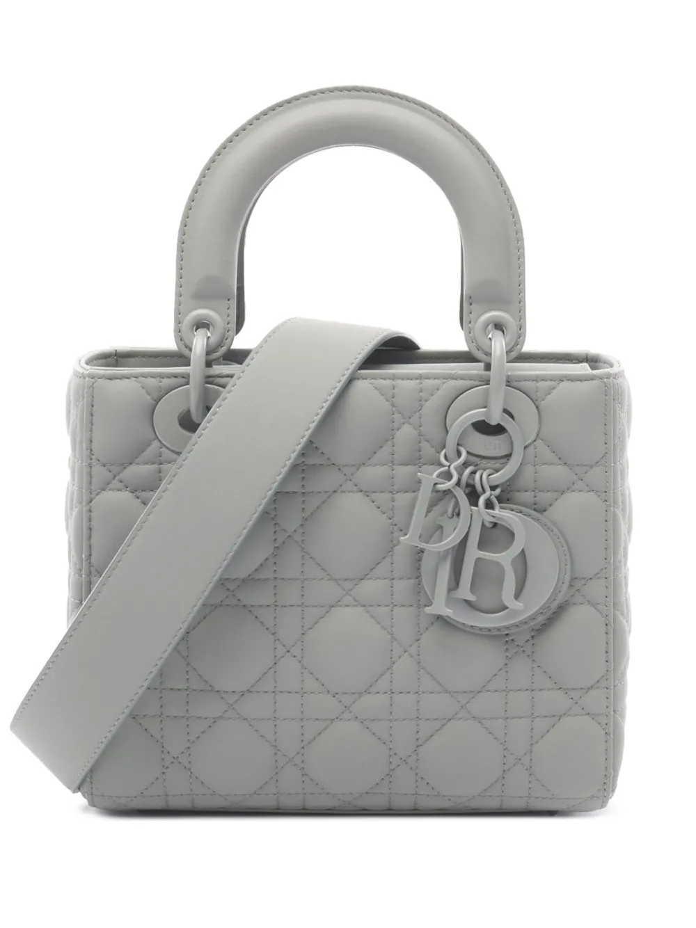 Christian Dior Pre-Owned 1990-2025 Small Ultra Matte Calfskin Cannage Christian Dior Pre-Owned 1990-2025 Small Ultra Matte Calfskin Cannage