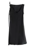 Simone Rocha tie-detail slip mini dress - Black