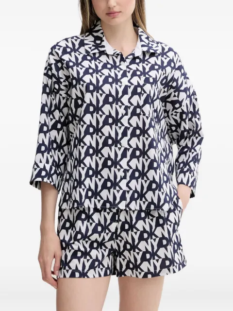 DKNY logo-print pajamas