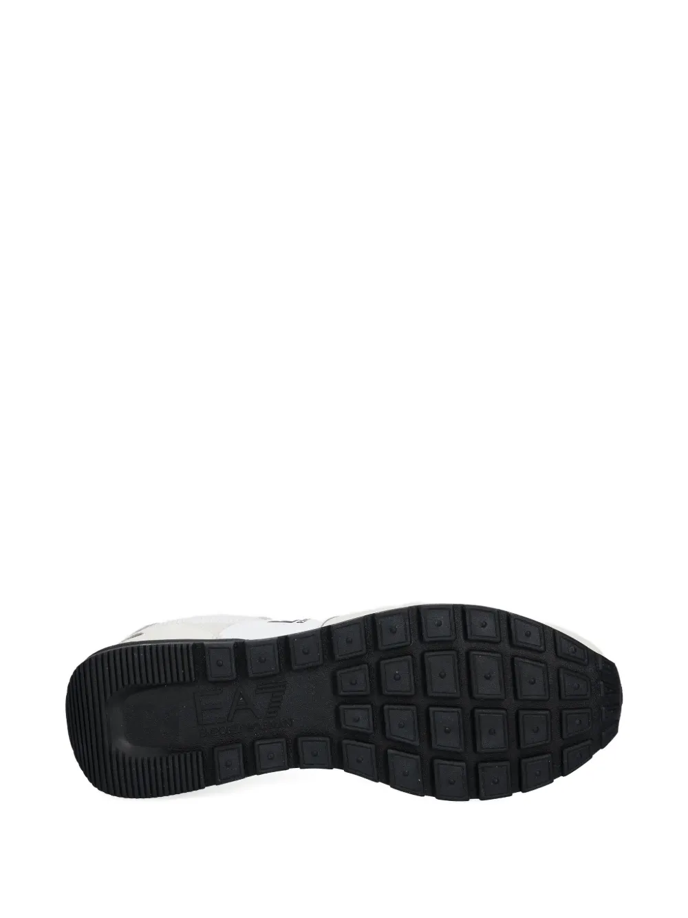 Ea7 Emporio Armani Logo Trainers White In White