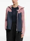 DYNAFIT hooded colour-block jacket - Pink