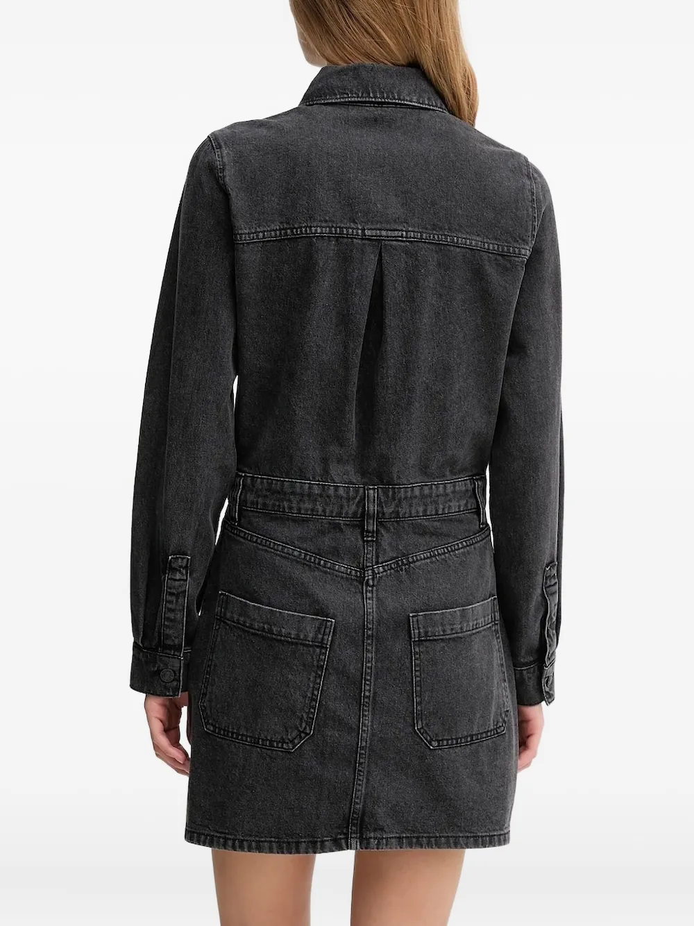 DKNY Mini-shiftjurk van denim stof - Zwart