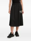 Ea7 Emporio Armani elastic-waistband skirt - Black
