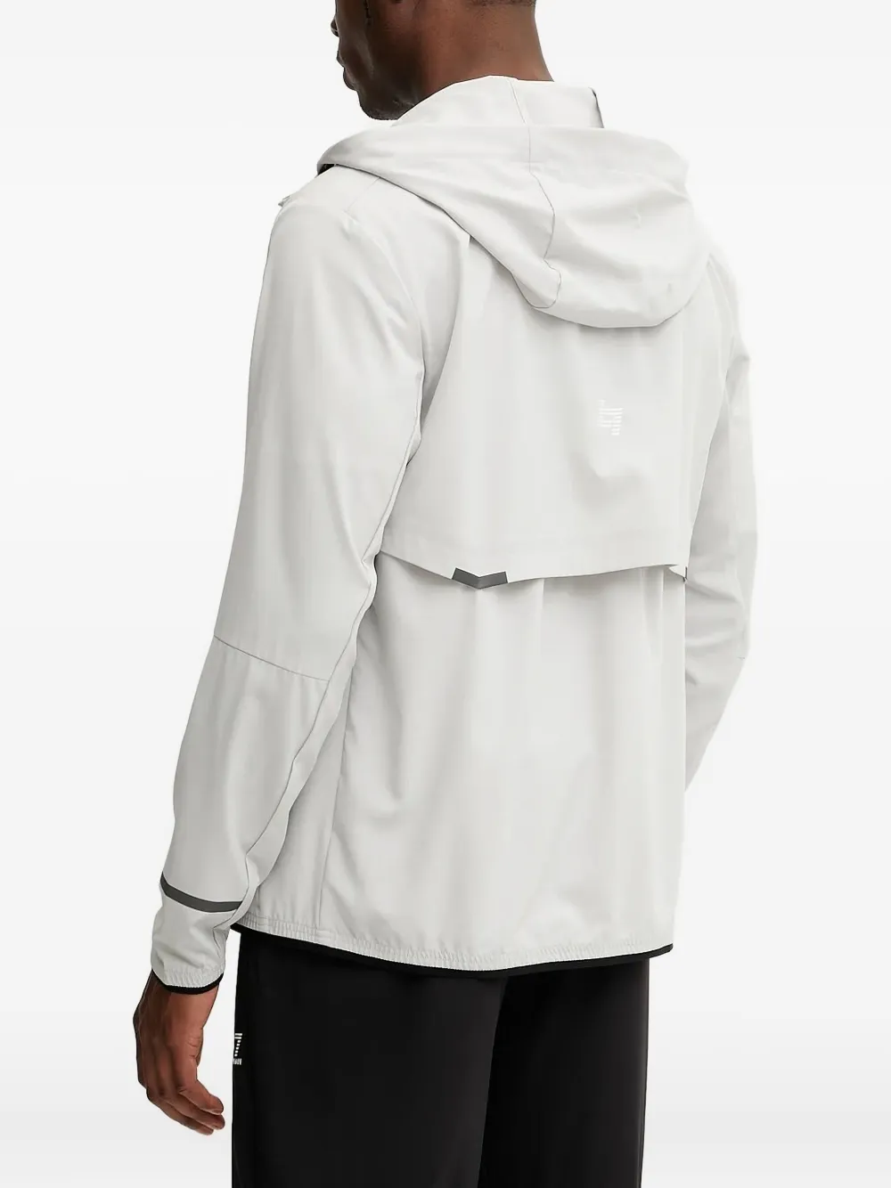 Ea7 Emporio Armani logo-print hooded jacket | Sport Jackets & Windbreakers | Image 2
