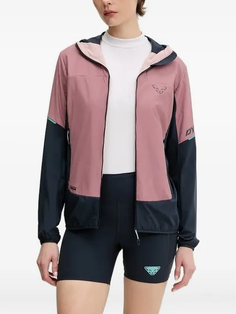 DYNAFIT hooded panelled jacket
