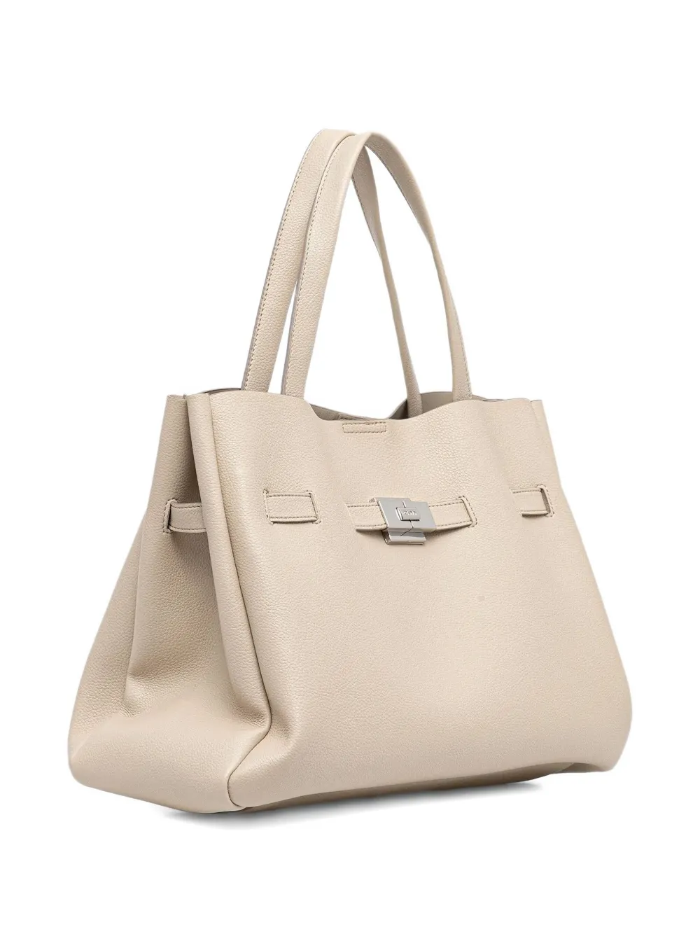 DKNY logo-detail tote bag - Beige