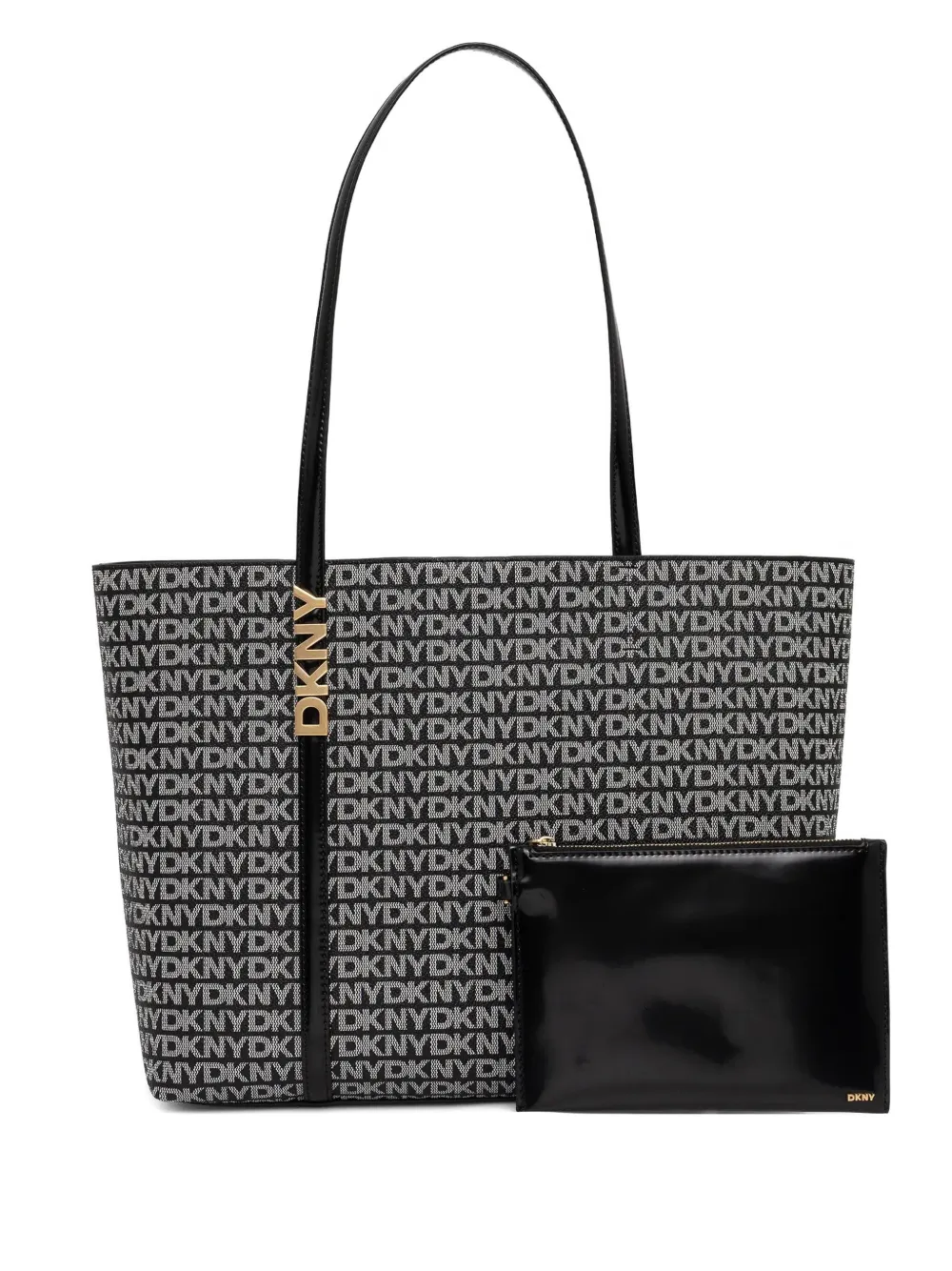 logo-plaque tote bag