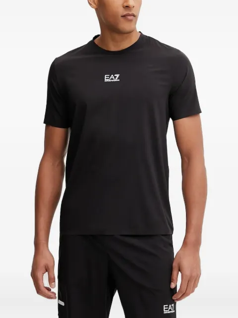 Ea7 Emporio Armani EA7 logo-plaque T-shirt
