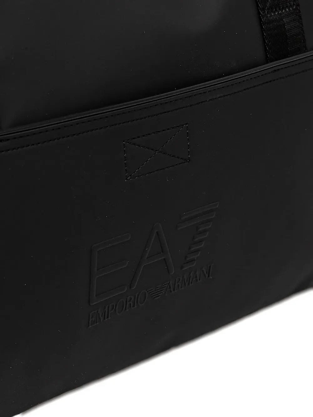 Ea7 Emporio Armani logo-motif holdall Zwart