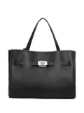 DKNY clasp-fastening tote bag - Black