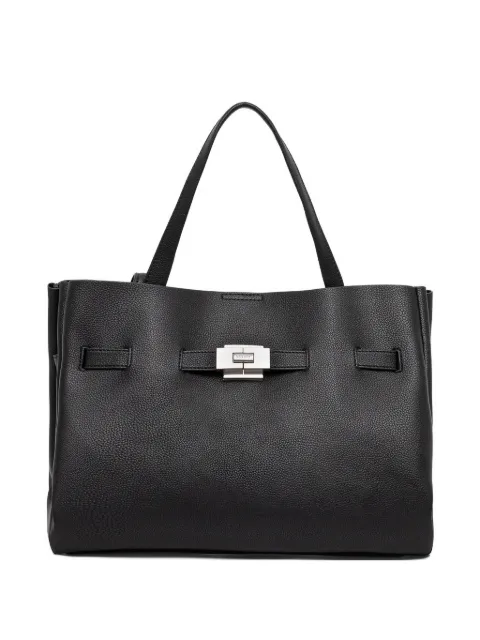 DKNY clasp-fastening tote bag