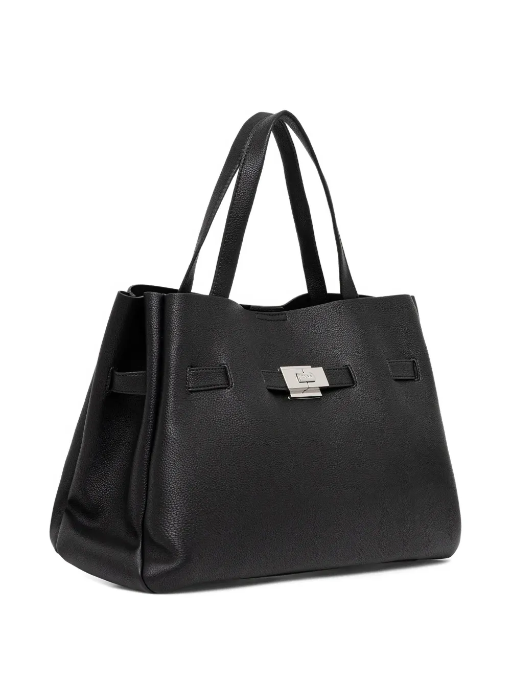 DKNY clasp-fastening tote bag - Zwart