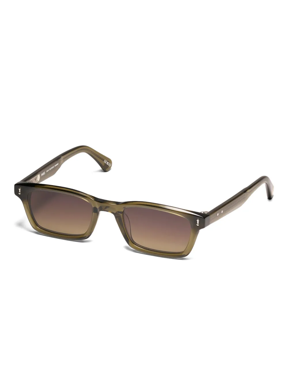 Peter & May Walk Self Exotic rectangle-frame sunglasses - Groen
