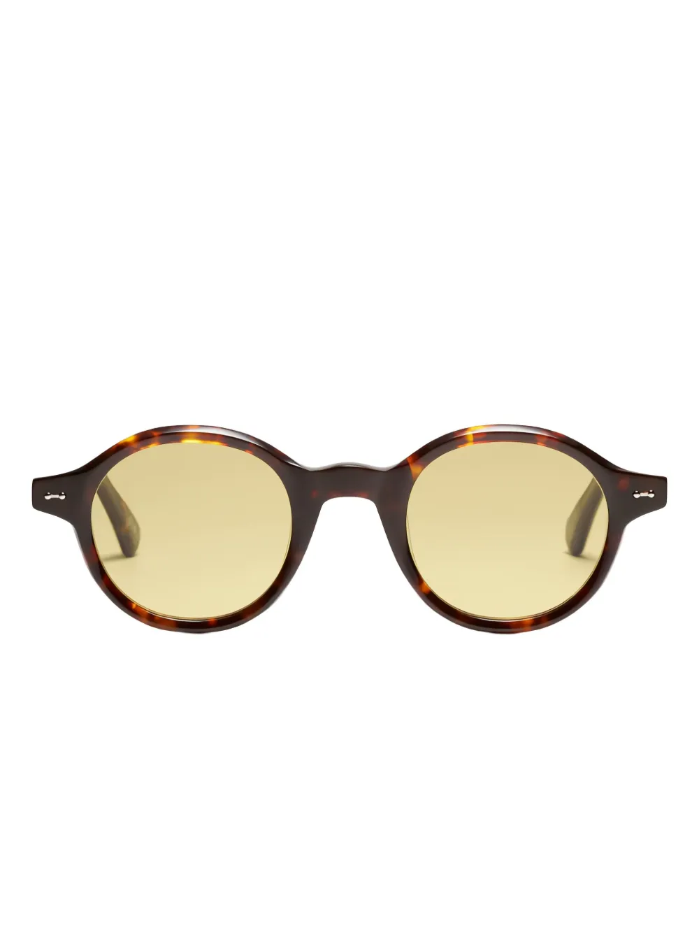 Peter & May Walk tortoiseshell-effect round-frame sunglasses | Brown | Image 1