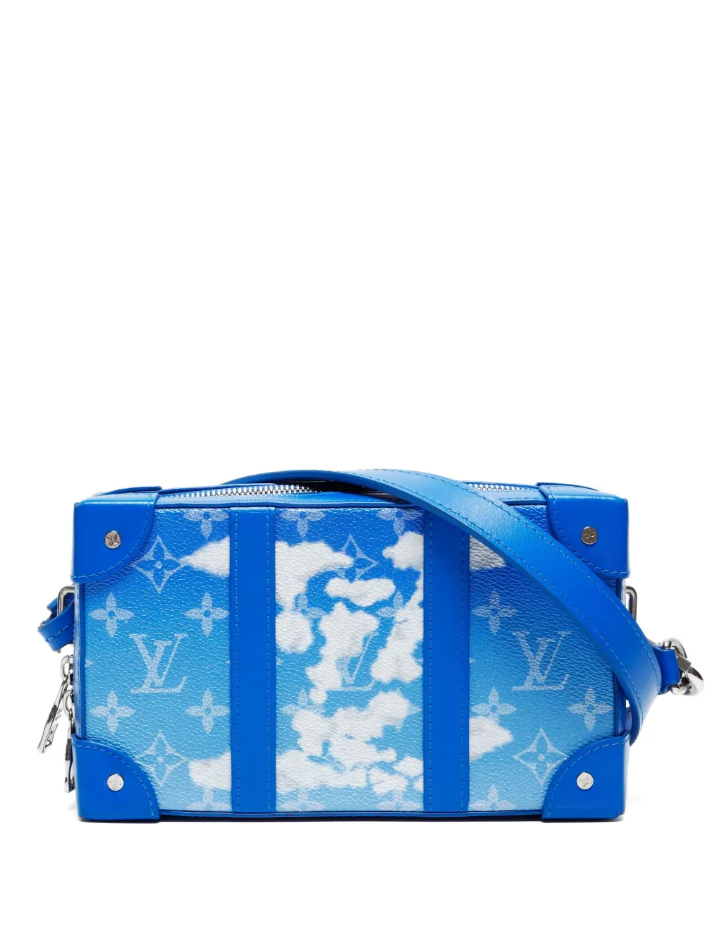 Louis Vuitton Pre-Owned 2020 LV Clouds crossbody bag - ブルー Louis Vuitton Pre-Owned 2020 LV Clouds crossbody bag - ブルー