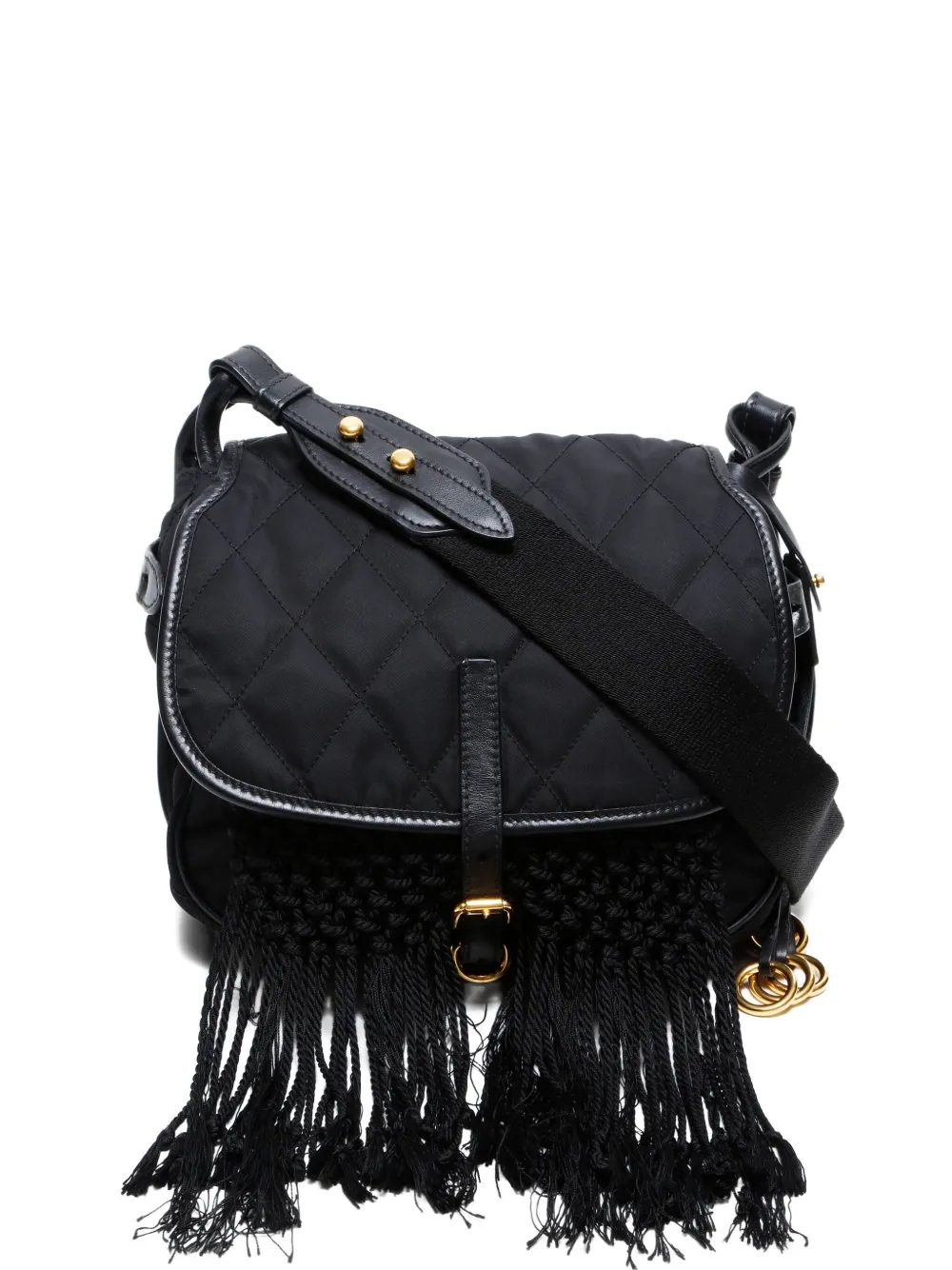 2000-2020s Fringe-detail shoulder bag
