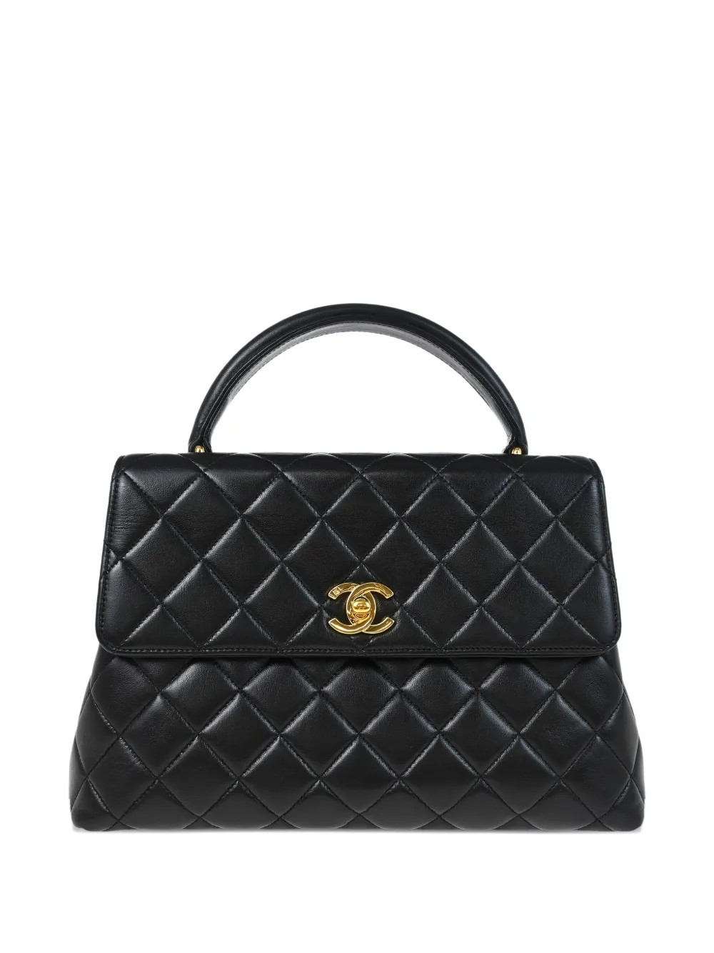 1997 Lambskin Quilted Top Handle handbag