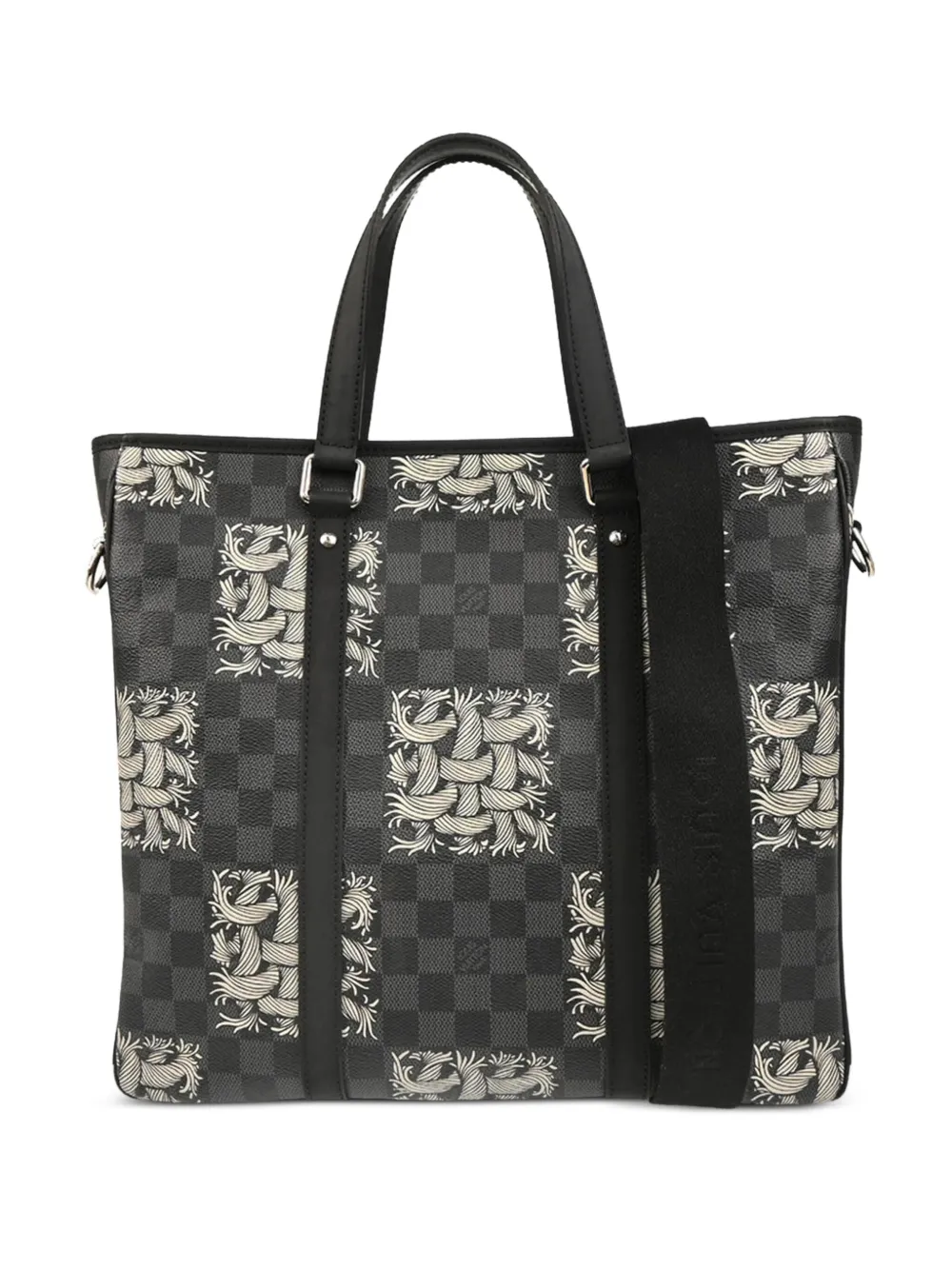 x Christopher Nemes 2015 Tadao PM Damier Graphite tote bag