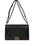 CHANEL Pre-Owned 2017 Boy shoulder bag - Black