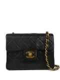 CHANEL Pre-Owned 1992 mini Classic Square Flap shoulder bag - Black