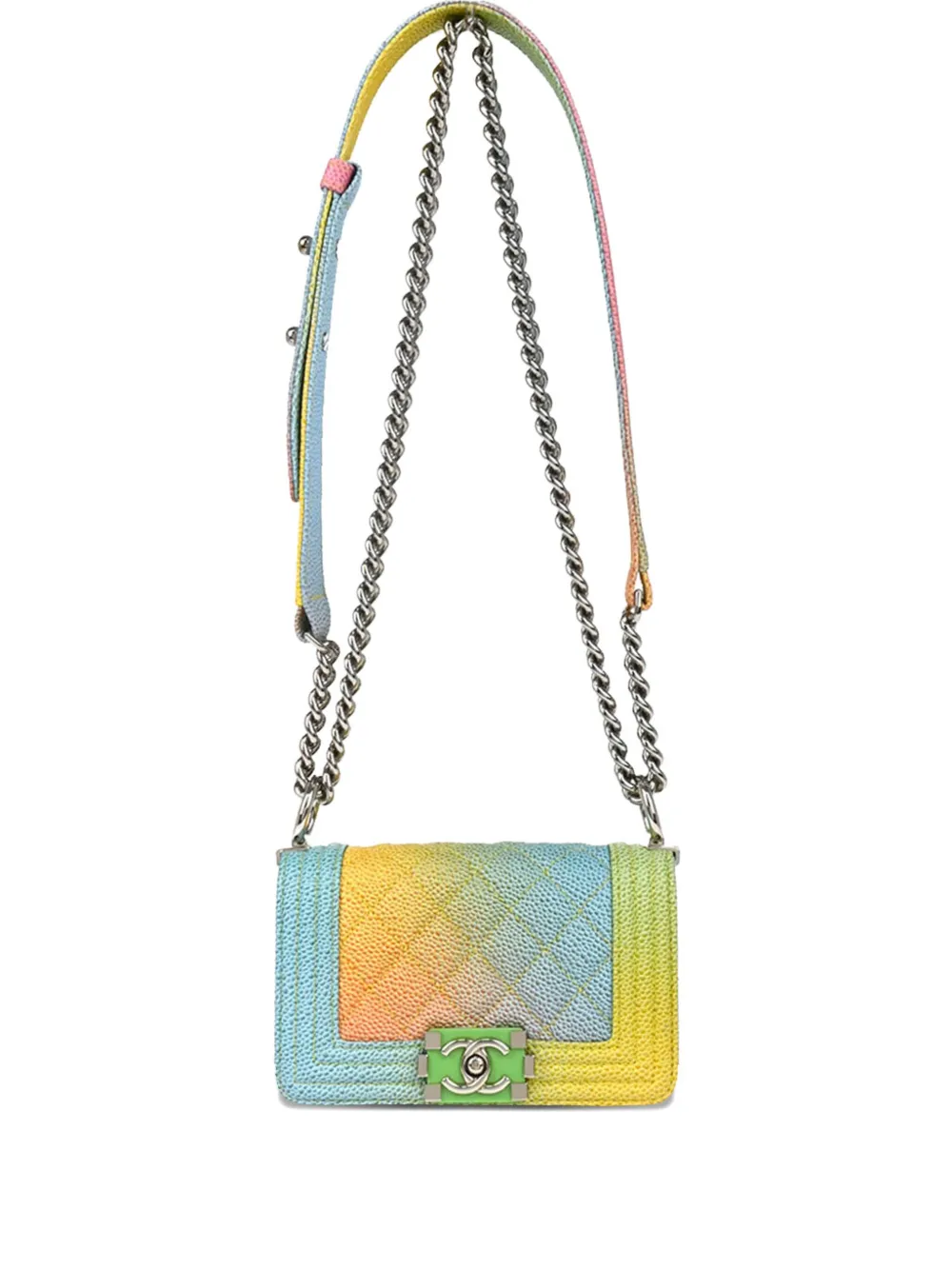 CHANEL Pre-Owned 2016 ボーイ ショルダーバッグ S - マルチカラー CHANEL Pre-Owned 2016 ボーイ ショルダーバッグ S - マルチカラー