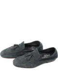 Andrea Ventura tassel suede loafers - Grey