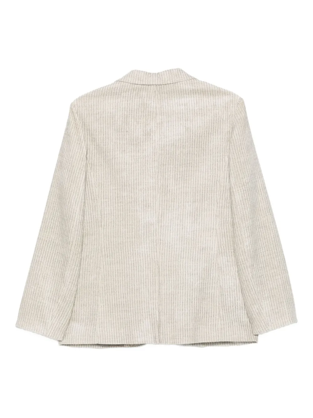 Alysi Fluwelen blazer Beige