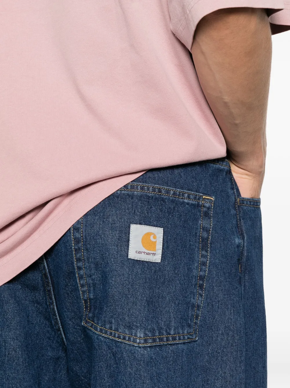 Carhartt Wip Aaron Trousers Jeans Clothing In Blue
