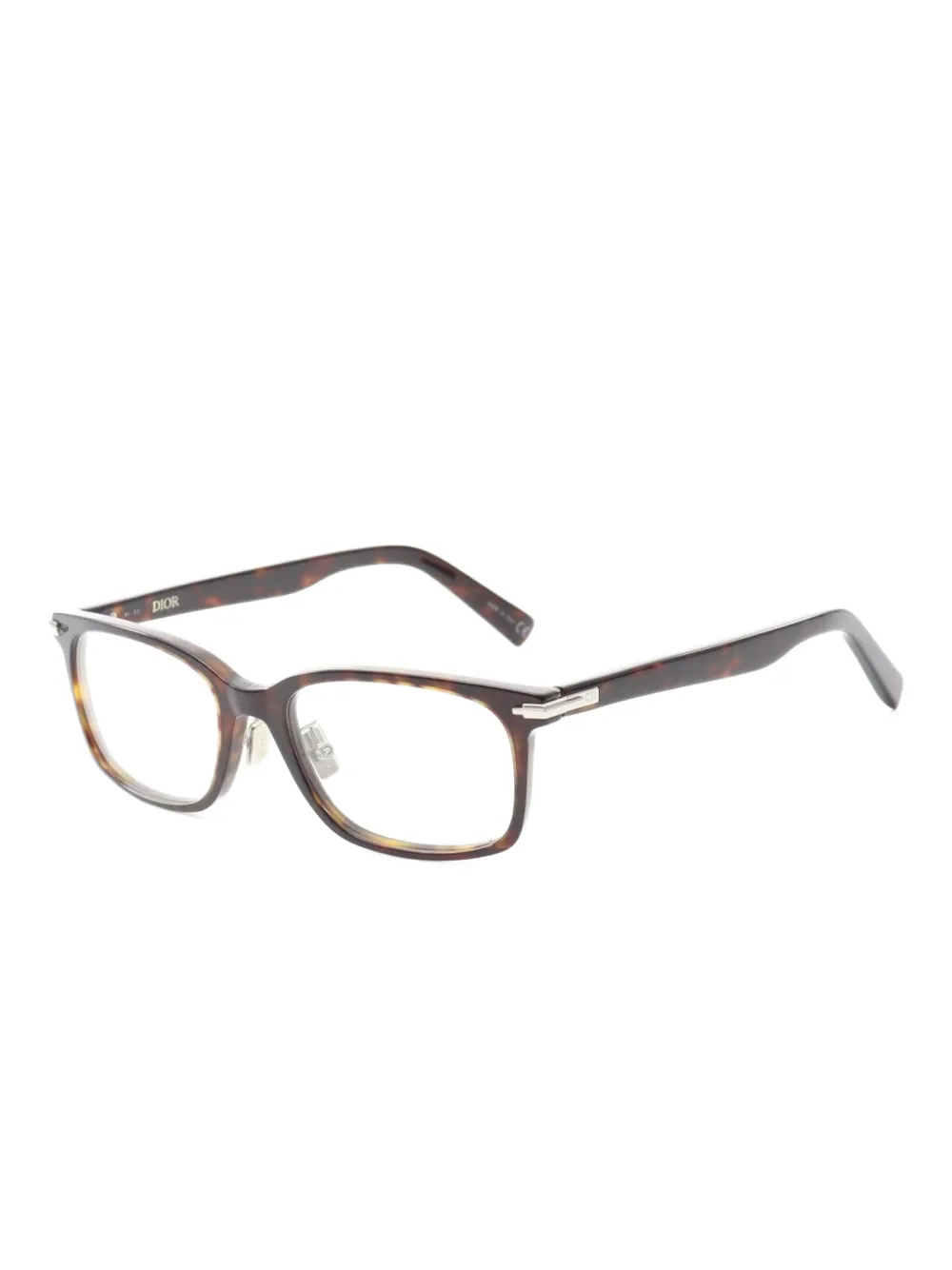 Christian Dior Pre-Owned lentes con armazón rectangular 2000 | Image 2
