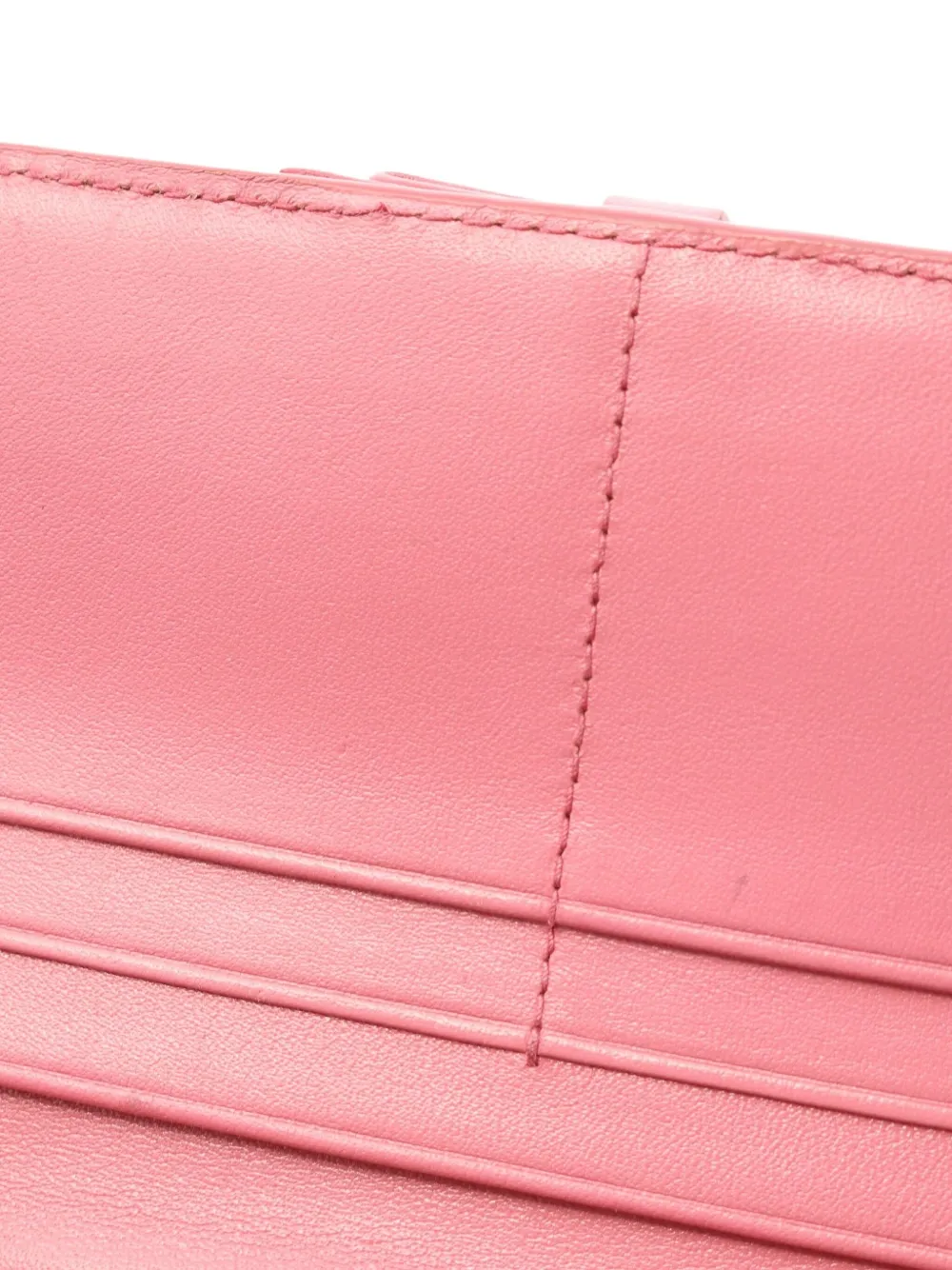 Pre-owned Prada 2000 Move Wallet In Pink