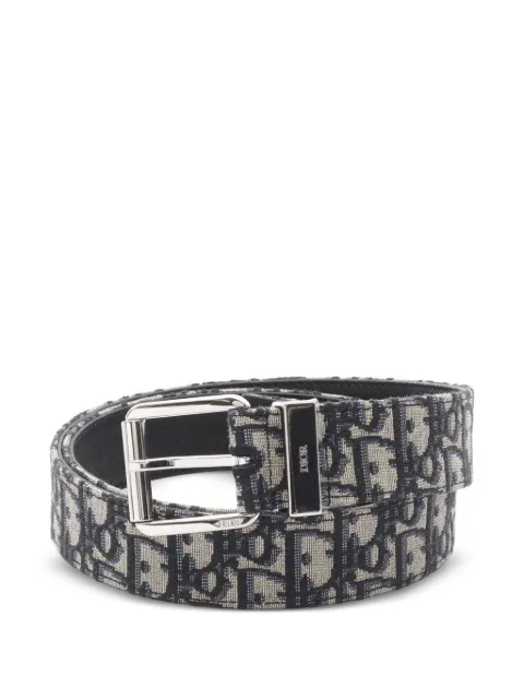 Christian Dior Pre-Owned 2020s Oblique jacquard belt