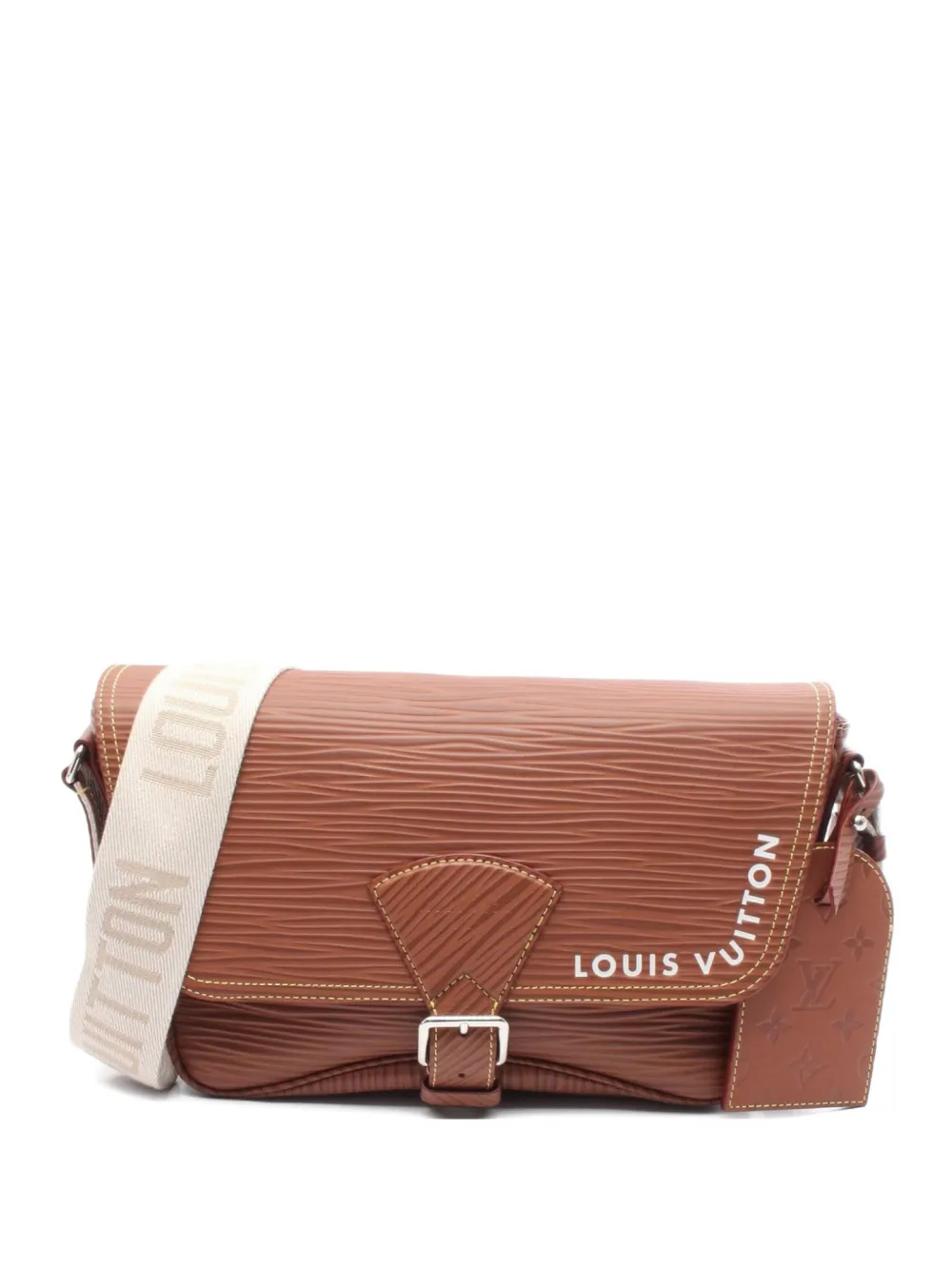 Louis Vuitton Pre-Owned 2021 モンスリ メッセンジャーバッグ - ブラウン Louis Vuitton Pre-Owned 2021 モンスリ メッセンジャーバッグ - ブラウン