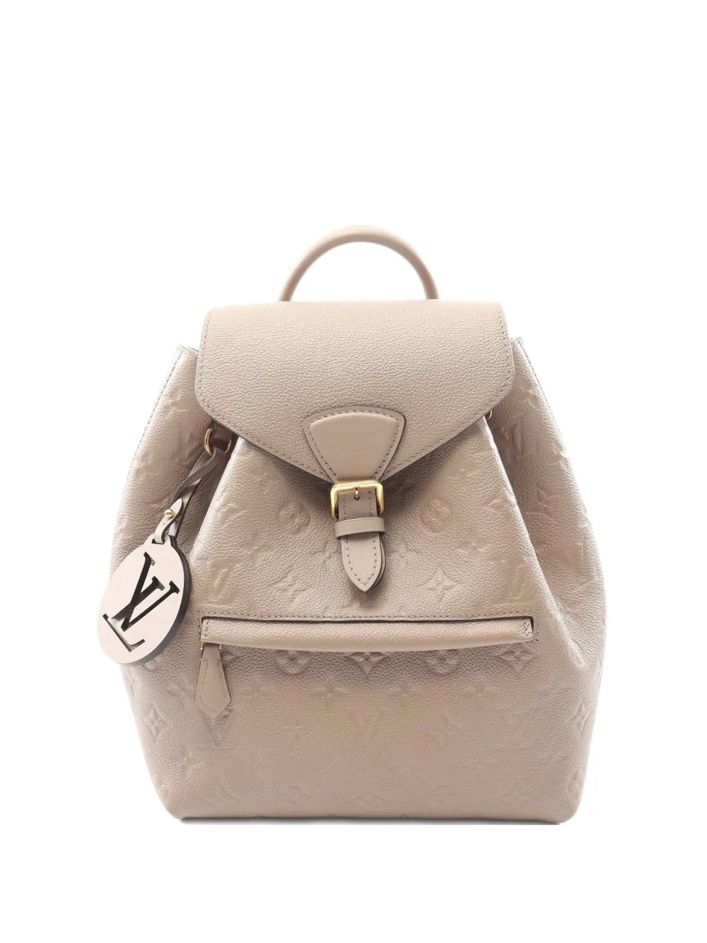Pre-owned Louis Vuitton 2010 Montsouris Pm Backpack In Pink