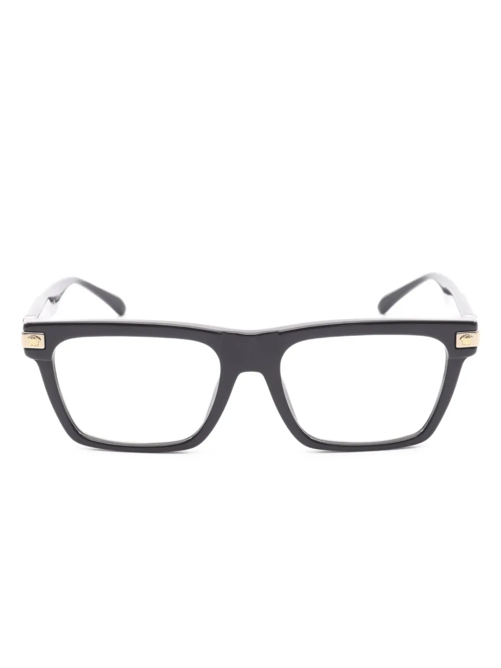 Versace Pre-Owned 2010 rectangle-frame glasses | Black | Image 1