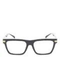 Versace Pre-Owned 2010 rectangle-frame glasses - Black