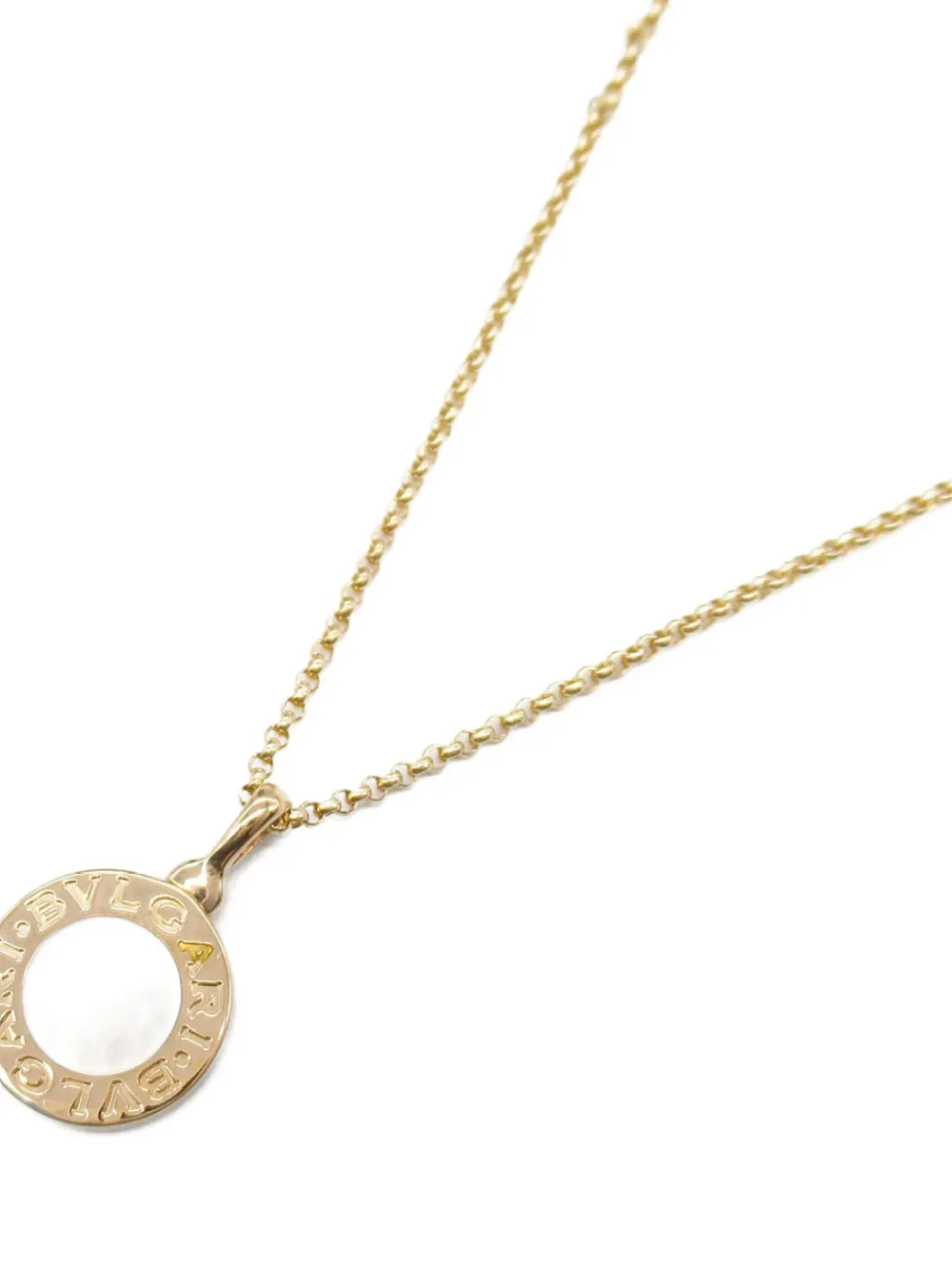Bvlgari Pre-Owned collar en oro rosa de 18 ct con madreperla 2010 | Mujer | Image 2