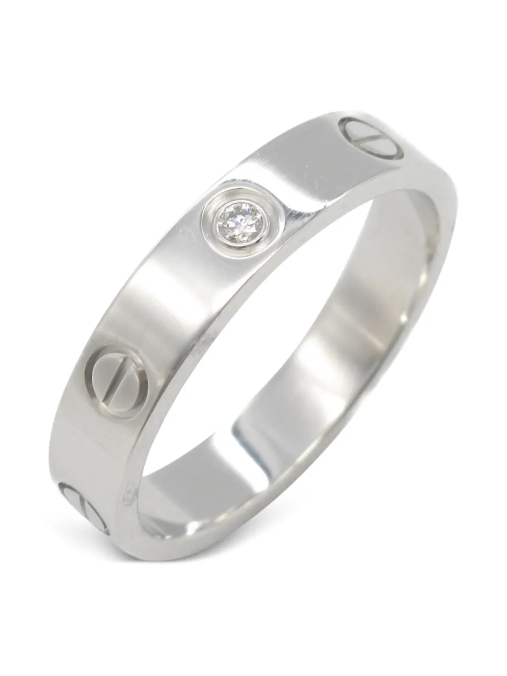 Cartier 2010s 18K white gold Mini Love ring | Women | Image 2