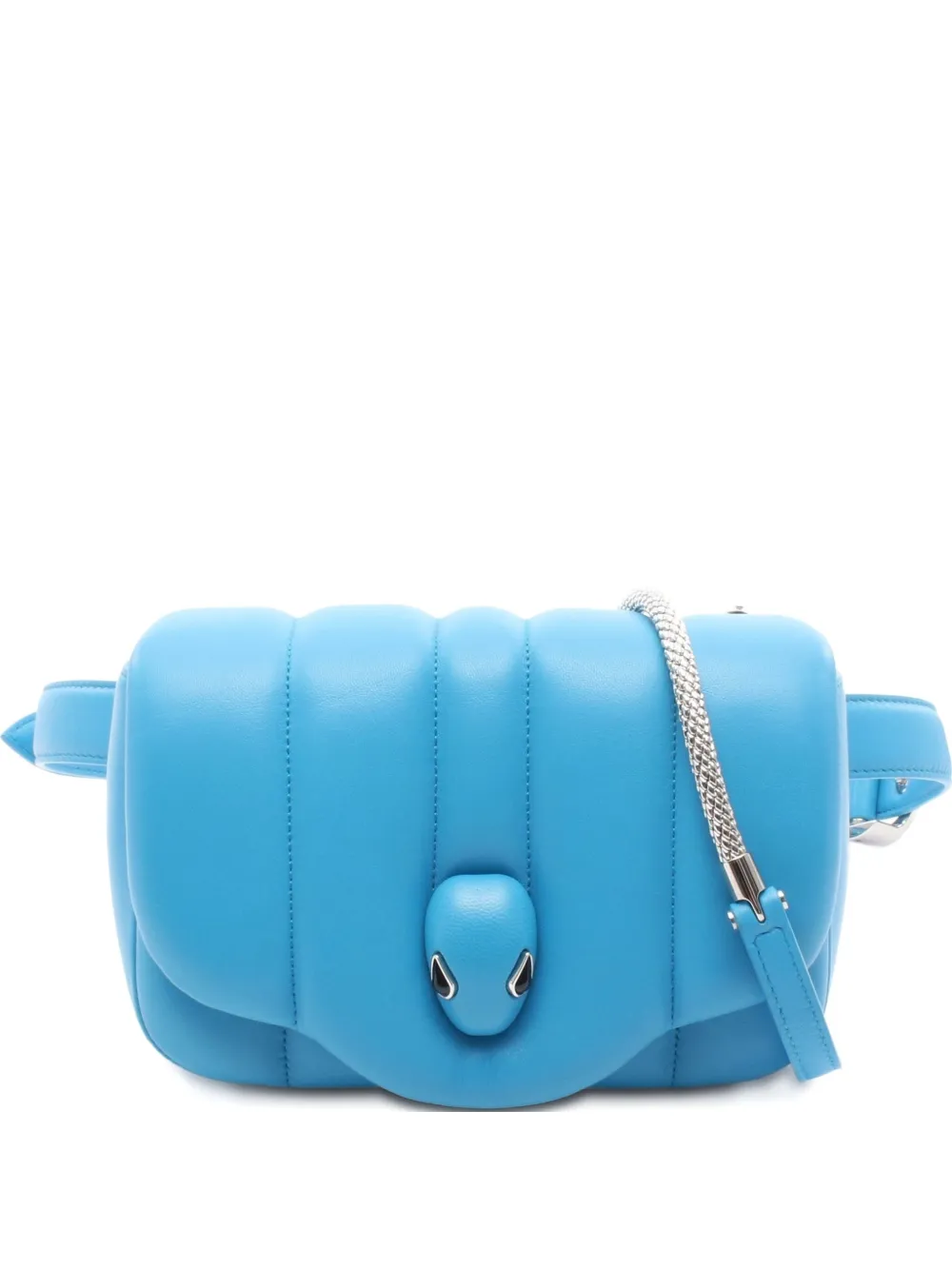 2010s quilted leather waist bag