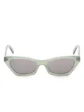Christian Dior Pre-Owned 2020s cat-eye frame sunglasses - Green