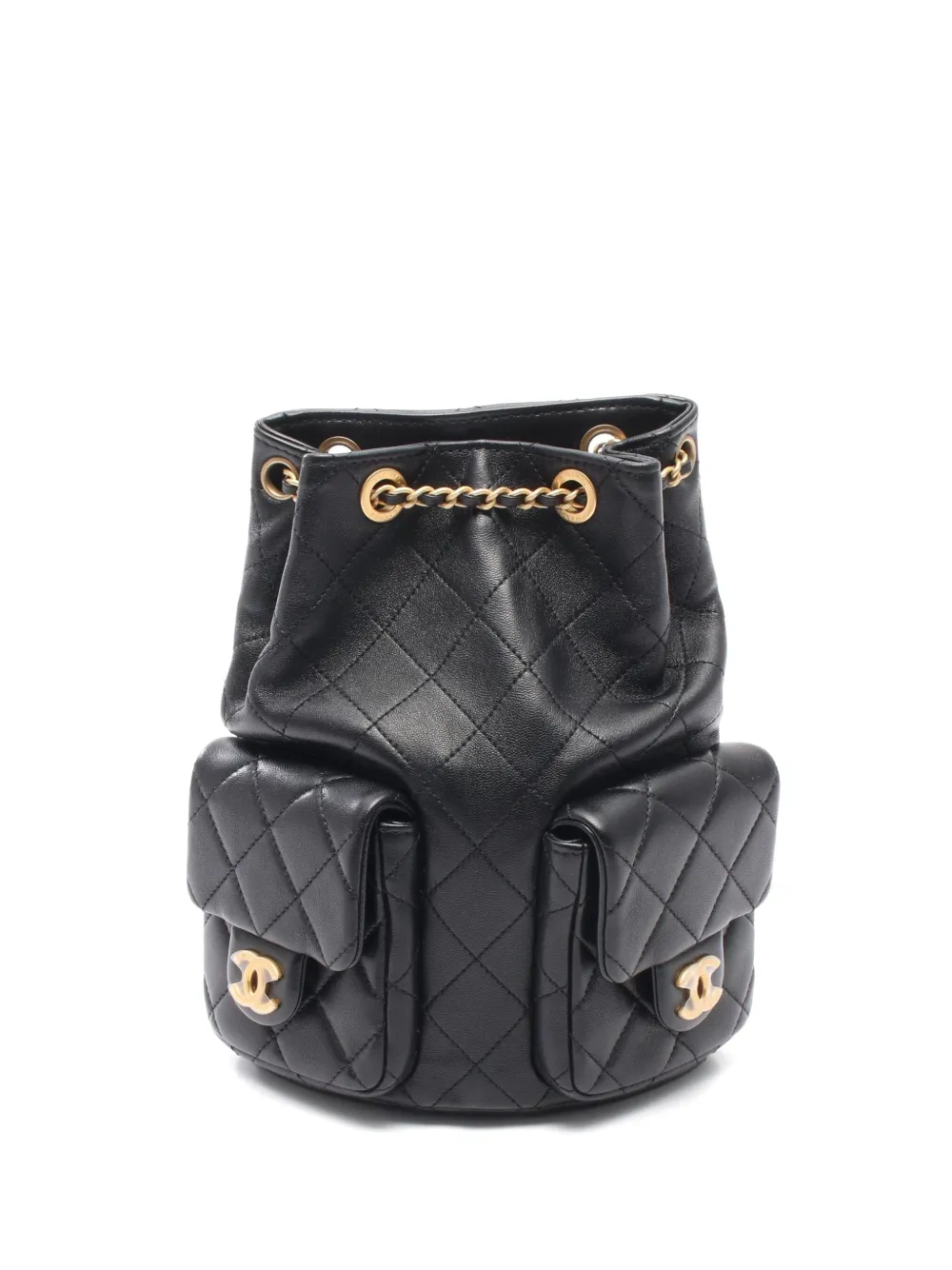 2021 matelasse chain backpack